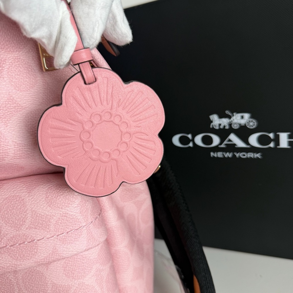 NWT Coach Pink Backpack - Picture 9 of 10